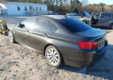 2013 BMW 550I z USA, uszkodzony, nr VIN WBAFR9C55DD227000